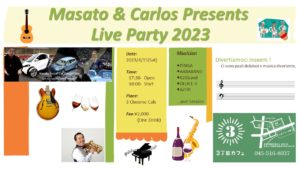 Masato & Carlos Presents  Live party 2023